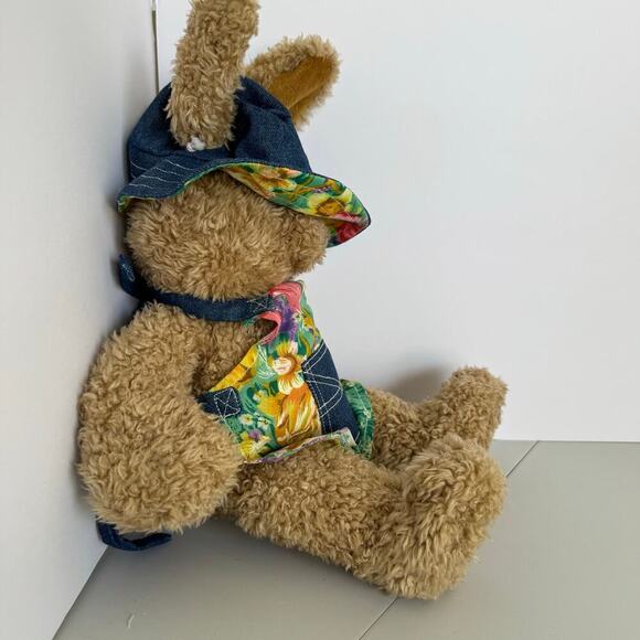 Build A Bear Workshop Bunny Gardener BAB Plush - Picture 3 of 8